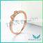 28k Gold Wedding Rings 8 Hearts & Arrows E-F 1Carat Moissanite Diamond Finger Rings