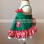 Cute Baby Cotton Romper Dress/Bloomer Sets Chevron outfit set Swing Back Top/Short Set Kids Dresses Set 3Sizes