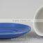 65cc To 450cc Blue Color Glazed High Quality Ceramic Espresso Cappuccino China Cup Saucer