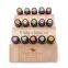 Essential Oil Wooden Storage Display - Set of 3 holds 15 essential oils display