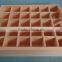 30 bottles storage wooden essential oil tray with 30 compartments