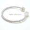 Fashion Custom Women Bangle stainless steel Metal Bracelet