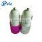 5V 2.1A Aluminum/ABS material Bullet 2 Port Smart USB Car Charger For Iphone 5/6 and Samsung