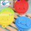 Eco-friendly Food Grade Folding Colorful Silicone Pet Dog Bowl For Travel