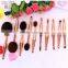New Arrival Cosmetics 10Pcs Newest Fish Shape Makeup Brush Set