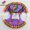 No.1 Yiwu Exporting Commission Agent Wanted Cartoon Flying Disc Shaped Canvas Pet Toy For Cat