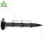 high quality black garden and farm use plastic ground cap nail