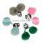 2015 Top Quality Chinese Raccoon Fur Pompom for KeyChain