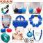 Stylish Teething Necklace And Pendant Silicone Natural Rubber Teether