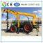 2016 hydraulic earth auger skid steer loader attachment pole hole mini tractor auger drilling machine