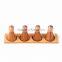 Wooden math education Montessori Fraction Skittles toy