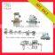 6 head automatic engine oil filling machine with capping device