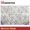 Newstar Hot Saling Italian White Carrrara Marble Flower Shape Mosaic