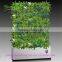 SJLJ013400 artifcial grass wall decorative plastic garden hedge with pot