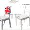 wholesale Quality antique metal square back dining chair QL-T855
