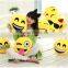 Home decoration thermal spot QQ expression Emoji pillow cojines emoticonos capa