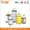 Metal powder coating pedal bin trash can with different colors available
