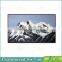 Framed handmade winter landscape painting for home decoration