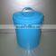outdoor galvanized metal Garbage Can Trash Can Waste Bin