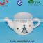 BSCI Audit Factory Modern family life fragrance lamp ceramic teapot shape oil burner, Gifts & Decor Ceramic Oil Warmer