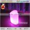red heart shape multicolor led stool BS410