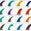 Solid nylon surfboard fins