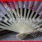 High quality bamboo fabric hand fan