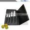 New black ceramic knife blade groups chef kitchen knives, 3, 4, 5 "6" + black gift box packaging