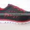 Fashionable black color high quality mens shoes with EVA outsole