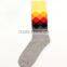 Men's British gradient cotton in tube polyester socks cheap high quality socks wholesale