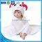 Cuddle Snuggle Embroidered Cotton Velour Colourful Baby Blanket Wrap