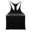 Cotton And Spandex Mens Blank Gym Tank Top