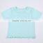 Simple Fashion Unisex Baby Clothes Pure Cotton Round Collar for Childrens