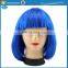 Cheap Colorful Short Bob Style Synthetic Party Wigs