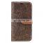 2017 new magnetic buckle PU leather phone case for iPhone X with high quality