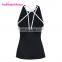 New Design Sport Vest Black Women Hot Yoga Clothing