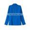 2017 New style ladies long sleeve coat fitted coat latest placket coat for women