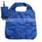 factory custom foldable shopping bag can folded into a pouch bag printed logo on shopping bag easy taken can holded 15+kgs