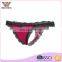 Oem service low waist breathable hot sale women underwear lace sexy