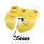 Cartoon Child baby Safety Gate Card / EVA Door Stopper(Yellow)