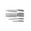 Factory customized 5pcs knife set wooden handle kitchen knives set