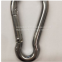 High Polished Metal Carabiner Hook Spring Snap Hook With Screw Lock