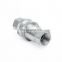 Factory direct supply poppet type carbon steel 1/2 inch ISO 7241-A ANV hydraulic quick couplings for tractor