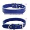 Double Sided Lichee Pattern Pet Leather Collar Leash Training Dog Pulling Rope Pet Neck Chain Pet Supplies