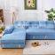 Home Skid Dustproof All-in Package Fabric L Shape  Slipcover Stretch Elastic Chair Armrest Sofa Cover