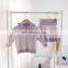 2020 autumn plaid sweater + skirt knit set 2pcs clothes sets