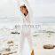 2019 Long Knitted Beach Dresses Hoodie Pareo de Plage Swimsuit cover Up Beach wear Pareos de Playa Mujer Bikini Cover up