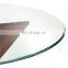 Factory Wholesale toughened clear or colored glass table top
