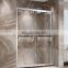 tempered glass shower ISO BV CE bathtub room frameless glass shower door