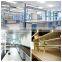 Electristic Lab wall bench Steel and Wood Laboratory Chemical Wall Bench C Frame